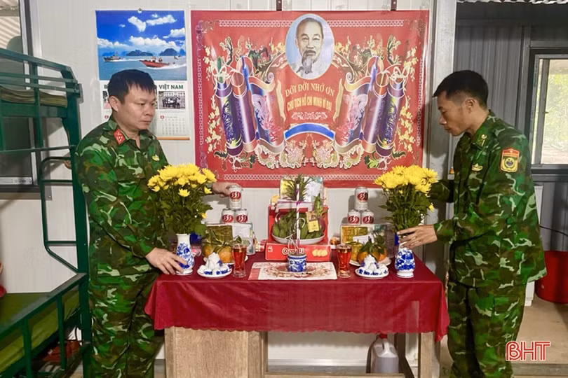 Tết ở Đồn Biên phòng Hương Quang