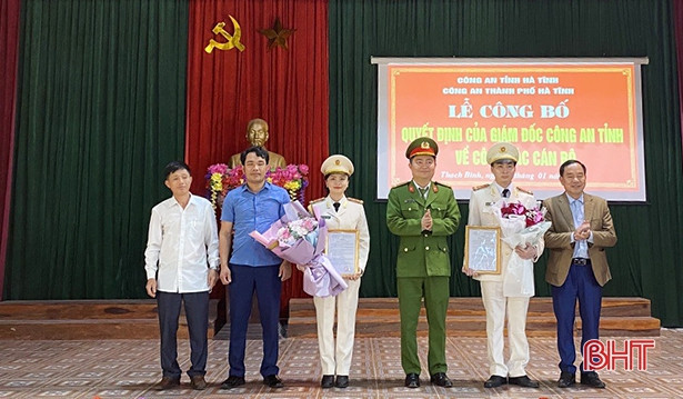 TP Hà Tĩnh có nữ Phó trưởng Công an xã đầu tiên