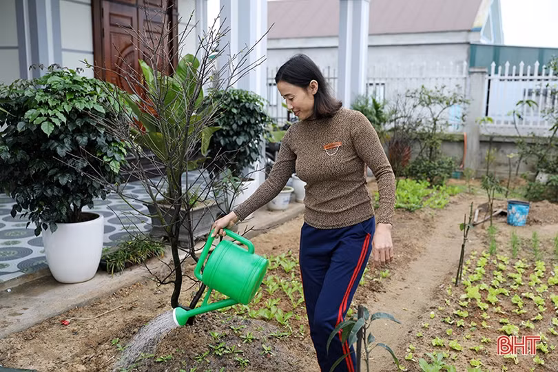 Xuân an vui trên khu tái định cư của thị xã phía Nam Hà Tĩnh