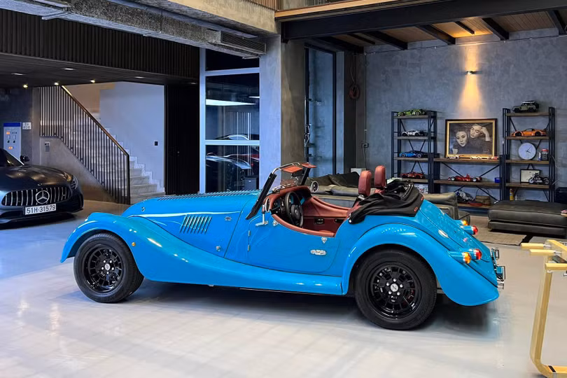 Xe Morgan Plus Four đầu tiên tại Việt Nam về tay ông Nguyễn Quốc Cường