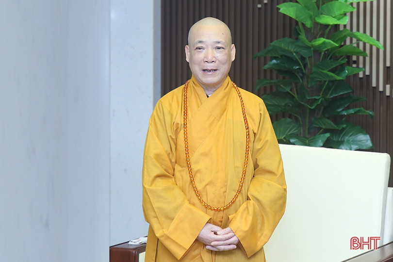 Ban Trị sự Phật giáo chúc mừng Đảng bộ và Nhân dân Hà Tĩnh nhân dịp tết Nhâm Dần