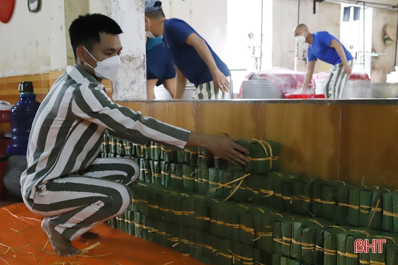 Tết đầy đủ, an toàn trong trại giam ở Hà Tĩnh