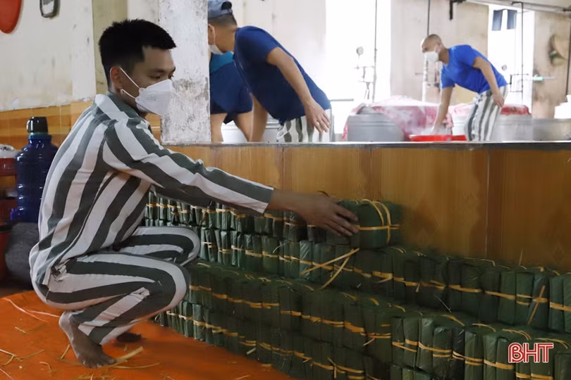 Tết đầy đủ, an toàn trong trại giam ở Hà Tĩnh