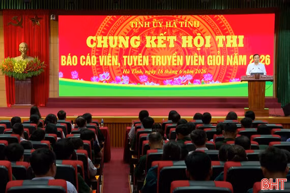 Khai mạc vòng chung kết Hội thi Báo cáo viên, Tuyên truyền viên giỏi năm 2026