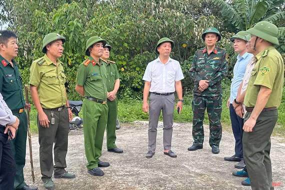 Chủ tịch UBND tỉnh trực tiếp chỉ đạo chữa cháy rừng tại Trường Lưu