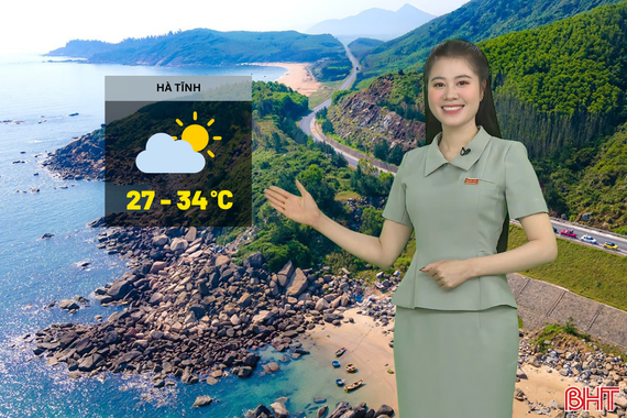 Dự báo thời tiết Hà Tĩnh ngày 15/7: Ngày nắng, cao nhất 34 độ C