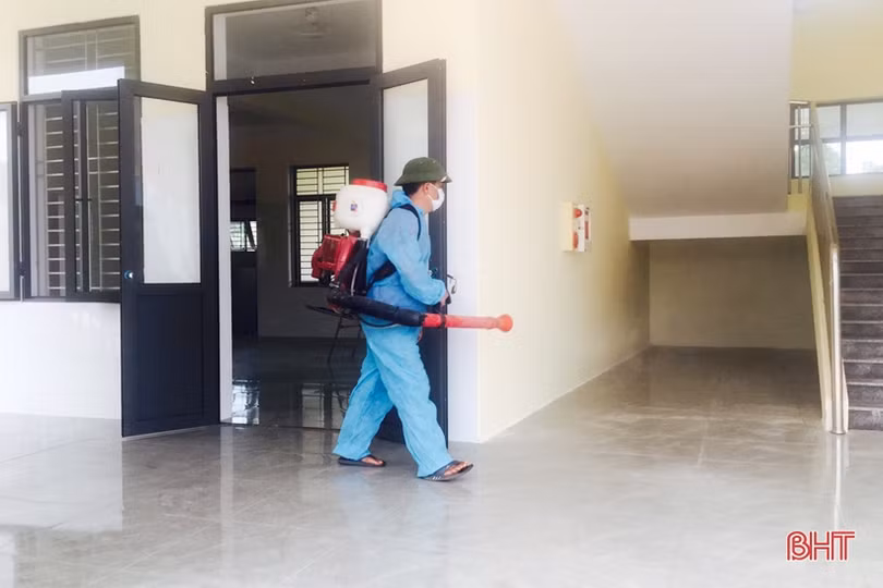 Trường lớp khang trang, sạch đẹp đón học sinh Hà Tĩnh tựu trường