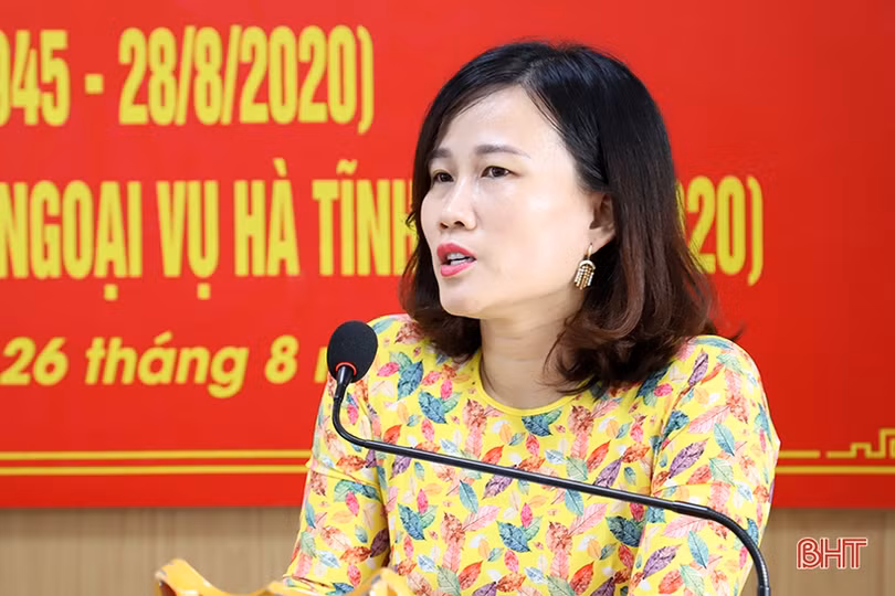 Chủ động tham mưu hiệu quả công tác đối ngoại của tỉnh Hà Tĩnh