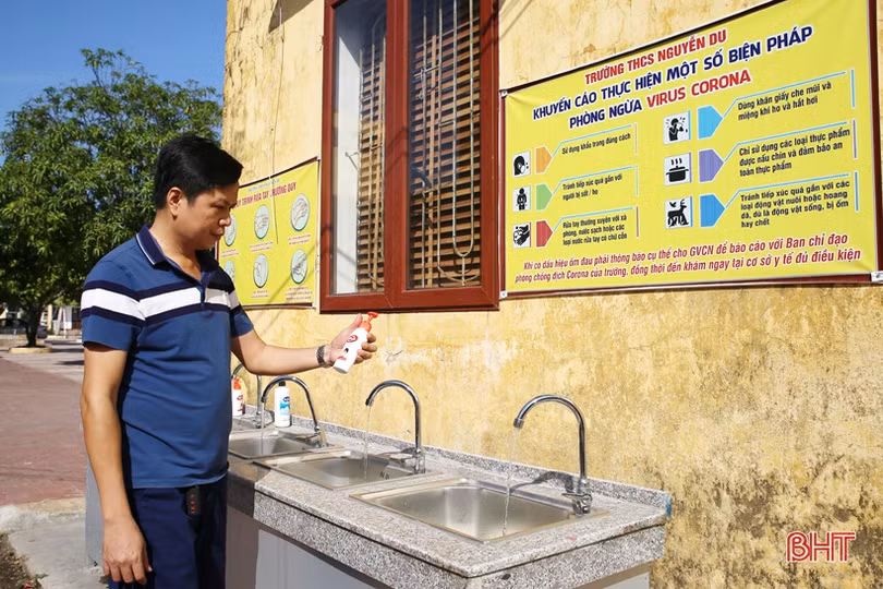 Trường lớp khang trang, sạch đẹp đón học sinh Hà Tĩnh tựu trường