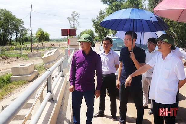 Thạch Hà cơ bản hoàn thành các công trình trọng điểm trong tháng 9