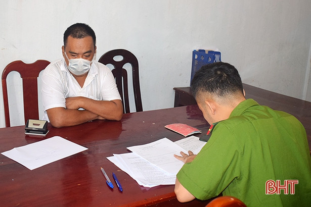 Công an Nghi Xuân bắt đối tượng gây ra hàng loạt vụ trộm tài sản