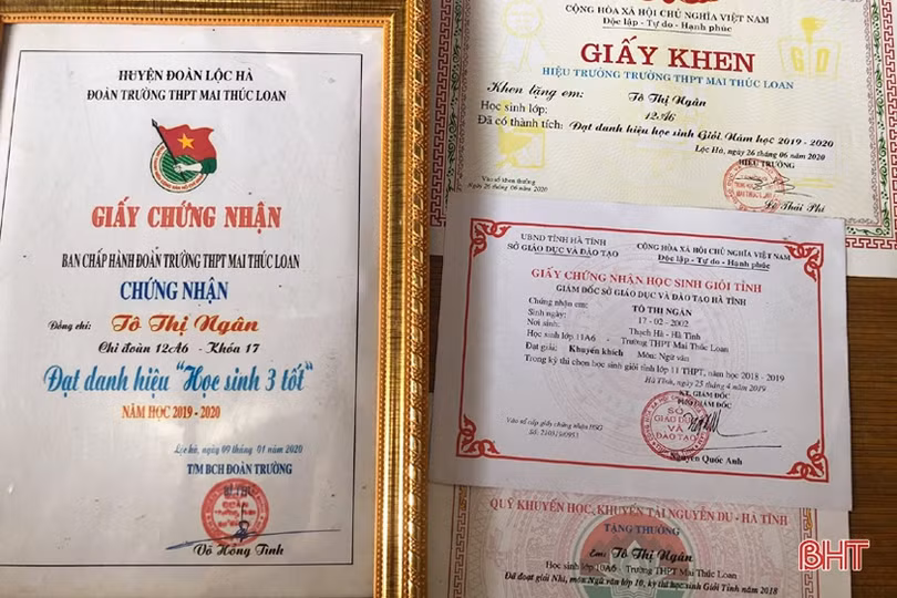 Vừa được kết nạp Đảng, nữ sinh trường huyện trở thành 1 trong 3 thí sinh đạt điểm khối C cao nhất Hà Tĩnh