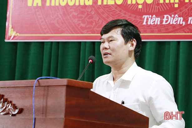 Nghi Xuân thành lập trường học sau sáp nhập xã, thị trấn