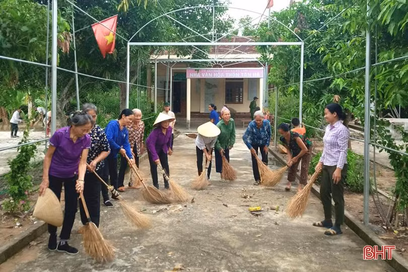 3 nữ thủ lĩnh” chung tay xây dựng khu dân cư mẫu ở Kỳ Anh