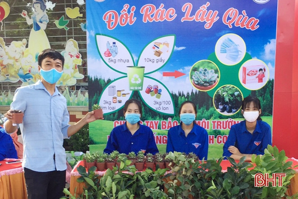 “Đổi rác lấy quà”, lan tỏa lối sống xanh ở Hà Tĩnh