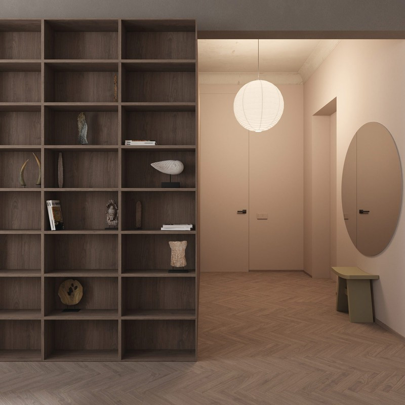 Căn hộ tối giản giúp gia chủ thoát khỏi lo toan bộn bề