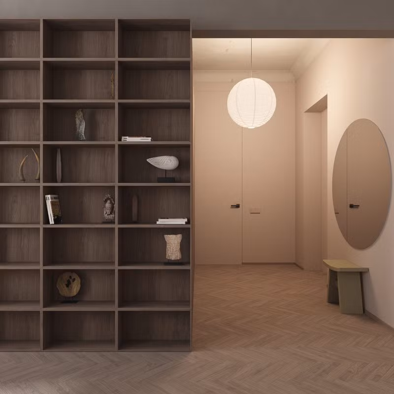 Căn hộ tối giản giúp gia chủ thoát khỏi lo toan bộn bề