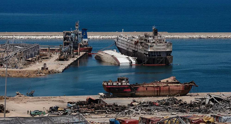 Tìm thấy hơn 80 container chở hóa chất nguy hiểm tại hiện trường vụ nổ ở Lebanon