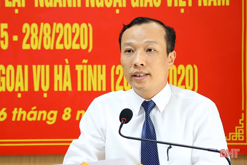 Chủ động tham mưu hiệu quả công tác đối ngoại của tỉnh Hà Tĩnh