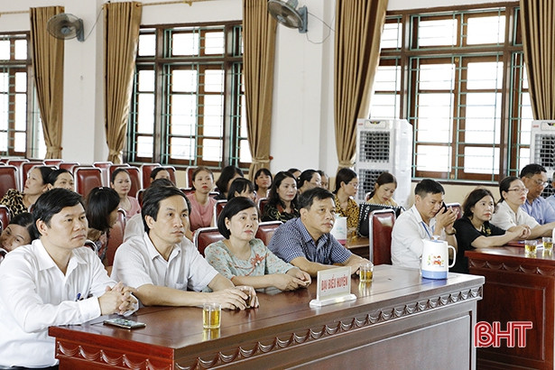 Nghi Xuân thành lập trường học sau sáp nhập xã, thị trấn