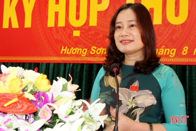 Hương Sơn bầu bổ sung Phó Chủ tịch HĐND và Phó Chủ tịch UBND huyện