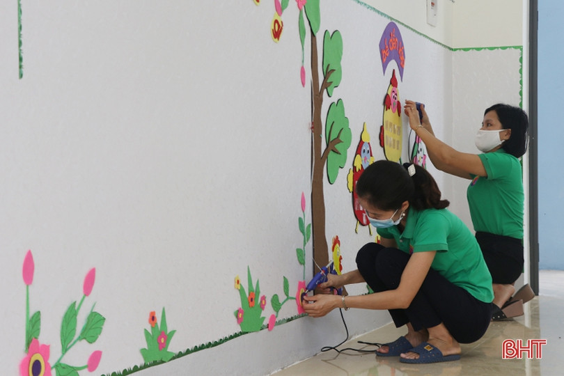 Trường lớp khang trang, sạch đẹp đón học sinh Hà Tĩnh tựu trường ảnh 27 Trường lớp khang trang, sạch đẹp đón học sinh Hà Tĩnh tựu trường