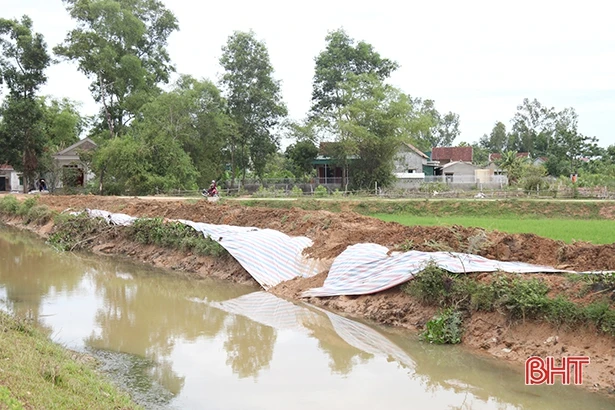 Các công trình “vượt lũ” ở Hà Tĩnh “đua” tiến độ trước mùa mưa bão
