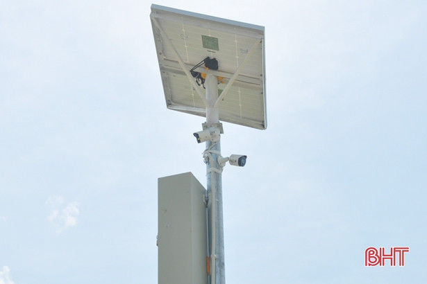 HTX môi trường đầu tiên ở Hà Tĩnh lắp camera chống “đổ rác trộm”