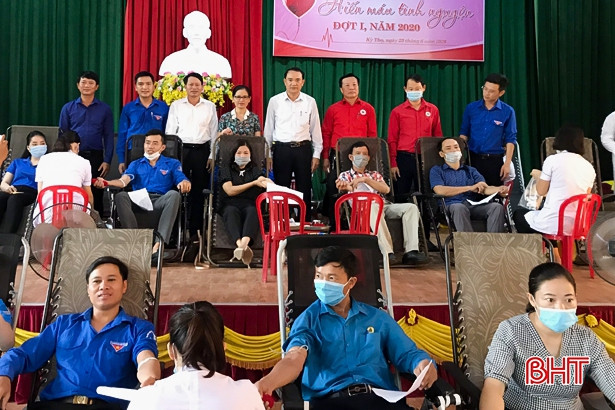 Bổ sung hơn 200 đơn vị máu vào ngân hàng máu ở Hà Tĩnh
