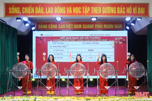 Agribank Chi nhánh Hà Tĩnh xác định chủ nhân giải thưởng ô tô VinFast VF7 Eco