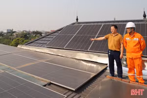 Điện mặt trời áp mái - giảm áp lực lưới trong cao điểm nắng nóng