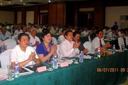 Các đại biểu tham dự Đại hội Hội Hữu nghị Việt - Lào nhiệm kỳ 2011 -2016 Các đại biểu tham dự Đại hội Hội Hữu nghị Việt - Lào nhiệm kỳ 2011 -2016