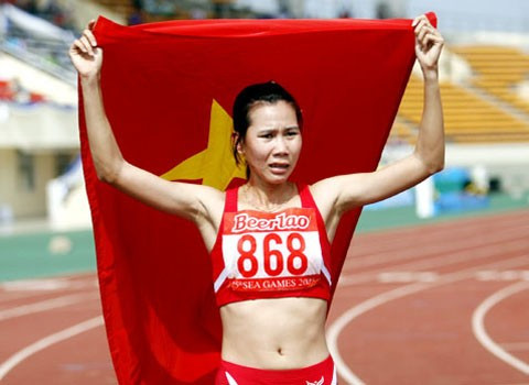 Trương Thanh Hằng thi đấu không đúng phong độ. Ảnh: An Nhơn.