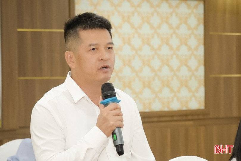 Ông Nguyễn Tiến Trình - Chủ tịch Hội Doanh nhân trẻ, Phó Chủ tịch - Tổng Thư ký Hiệp hội Doanh nghiệp Hà Tĩnh mong muốn Cục Phổ biến, giáo dục pháp luật và Trợ giúp pháp lý (Bộ Tư pháp) hỗ trợ pháp lý nhiều hơn nữa cho doanh nghiệp trên địa bàn Hà Tĩnh. bqbht_br_dt-tien-trinh.jpg