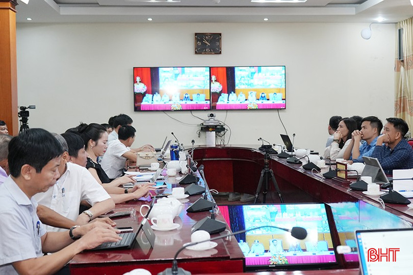 Hội nghị được kết nối với 34 điểm cầu trong cả nước bqbht_br_34.png