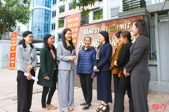 Tích cực đưa Nghị quyết Đại hội Phụ nữ Hà Tĩnh vào cuộc sống