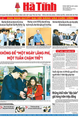 Báo in Hà Tĩnh ngày 28/1/2026