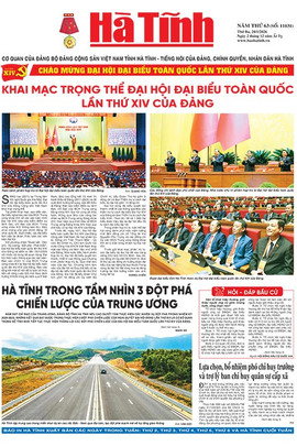 Báo in Hà Tĩnh ngày 20/1/2026