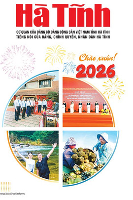 Báo in Hà Tĩnh số Tết Dương lịch 2026