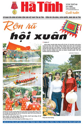 Báo in Hà Tĩnh cuối tuần ngày 28/2/2026