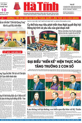 Báo in Hà Tĩnh ngày 10/12/2025