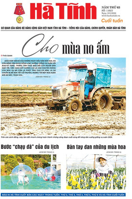 Báo in Hà Tĩnh cuối tuần ngày 10/1/2026