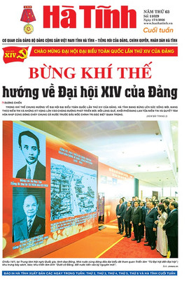 Báo in Hà Tĩnh cuối tuần ngày 17/1/2026