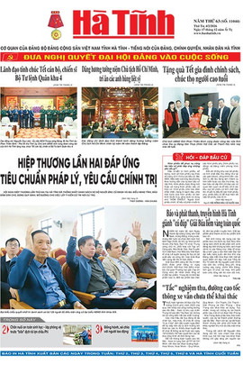 Báo in Hà Tĩnh ngày 4/2/2026