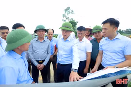 Tập trung tháo gỡ mặt bằng, đảm bảo tiến độ dự án trọng điểm ở Hà Tĩnh