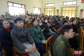 Cung cấp thông tin cho người dân về Dự án Nhà máy xử lý chất thải rắn ở Hồng Lộc