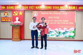 Công bố quyết định bổ nhiệm Chánh Thanh tra tỉnh Hà Tĩnh