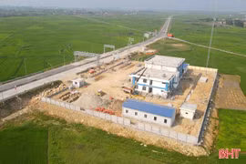 "Soi" tiến độ xây dựng các trạm thu phí cao tốc qua Hà Tĩnh