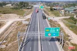 Lắp đặt hệ thống giao thông thông minh trên cao tốc qua Hà Tĩnh