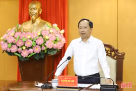 Bí thư Tỉnh ủy Nguyễn Duy Lâm: Tiếp tục tập trung cao, phấn đấu đạt mục tiêu tăng trưởng trên 10%